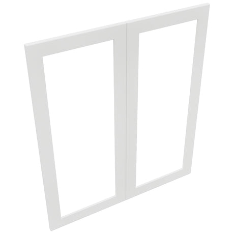Fabuwood Galaxy Frost DS DFG3642 Wall Prepped Door, Top View