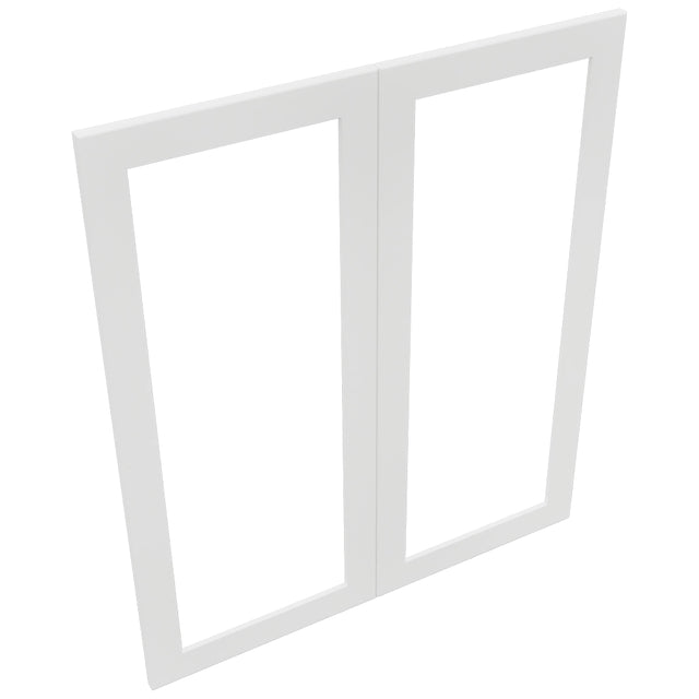 Fabuwood Galaxy Frost DS DFG3642 Wall Prepped Door, Top View