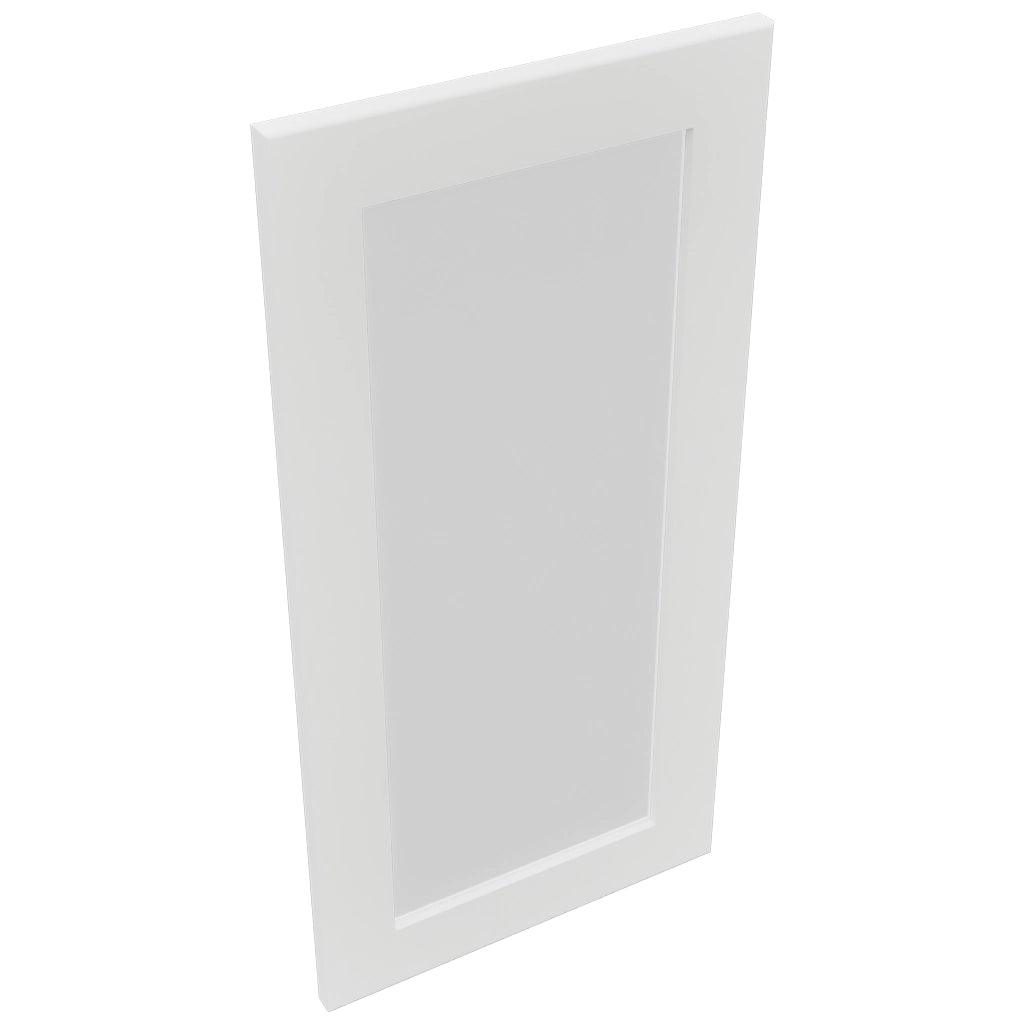 Fabuwood Galaxy Frost DS GDW1530 Wall Glass Door, Top View