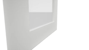 Fabuwood Galaxy Frost DS GDW1530 Wall Glass Door, Detail View
