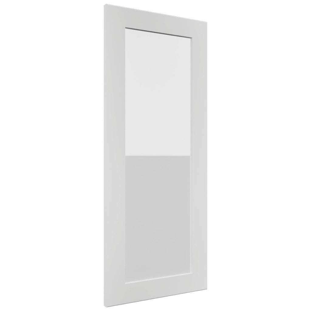 Fabuwood Galaxy Frost DS GDW1536 Wall Glass Door, Front View