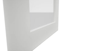 Fabuwood Galaxy Frost DS GDW1539 Wall Glass Door, Detail View