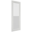 Fabuwood Galaxy Frost DS GDW1542 Wall Glass Door, Front View