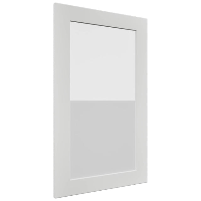Fabuwood Galaxy Frost DS GDW1830 Wall Glass Door, Front View