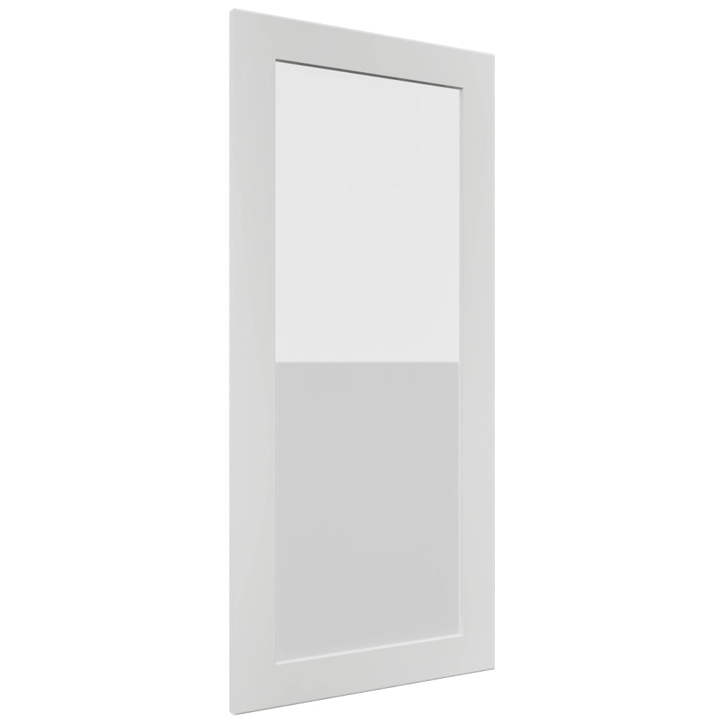 Fabuwood Galaxy Frost DS GDW1839 Wall Glass Door, Front View