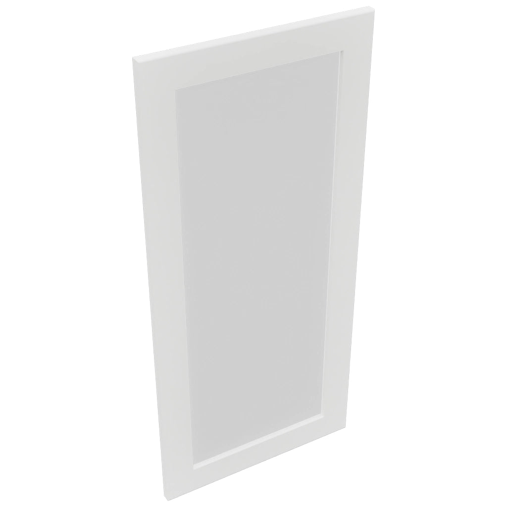 Fabuwood Galaxy Frost DS GDW1839 Wall Glass Door, Top View