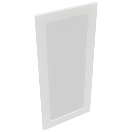 Fabuwood Galaxy Frost DS GDW1839 Wall Glass Door, Top View