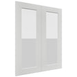Fabuwood Galaxy Frost DS GDW2430 Wall Glass Door, Front View