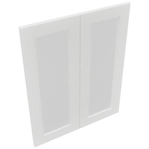 Fabuwood Galaxy Frost DS GDW2430 Wall Glass Door, Top View