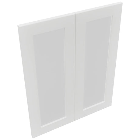 Fabuwood Galaxy Frost DS GDW2430 Wall Glass Door, Top View