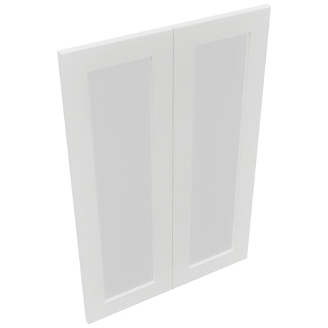 Fabuwood Galaxy Frost DS GDW2436 Wall Glass Door, Top View