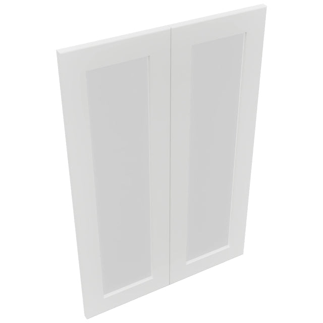 Fabuwood Galaxy Frost DS GDW2436 Wall Glass Door, Top View
