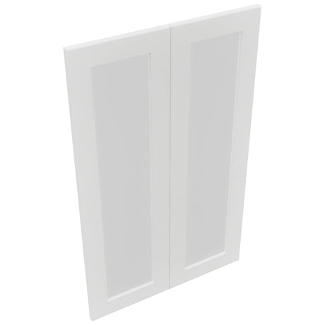 Fabuwood Galaxy Frost DS GDW2439 Wall Glass Door, Top View