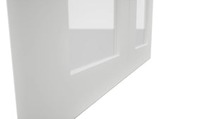 Fabuwood Galaxy Frost DS GDW2439 Wall Glass Door, Detail View
