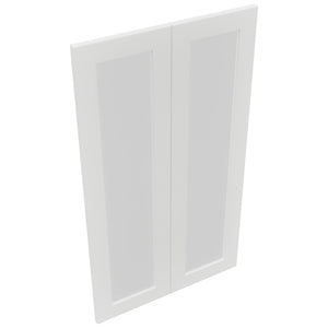 Fabuwood Galaxy Frost DS GDW2442 Wall Glass Door, Top View