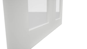 Fabuwood Galaxy Frost DS GDW2442 Wall Glass Door, Detail View