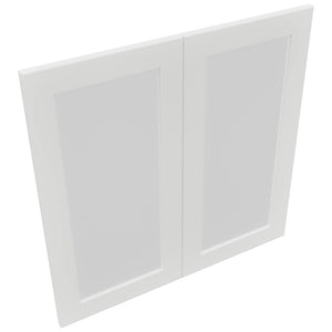Fabuwood Galaxy Frost DS GDW3030 Wall Glass Door, Top View
