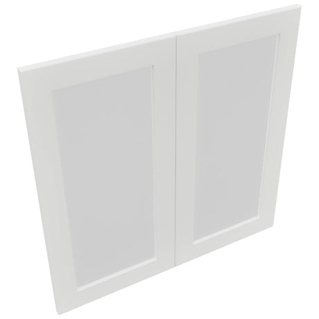Fabuwood Galaxy Frost DS GDW3030 Wall Glass Door, Top View