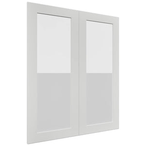 Fabuwood Galaxy Frost DS GDW3036 Wall Glass Door, Front View