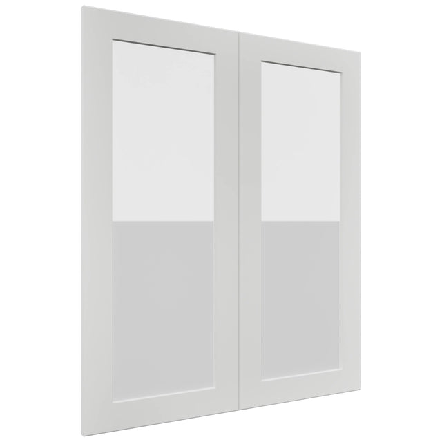 Fabuwood Galaxy Frost DS GDW3036 Wall Glass Door, Front View