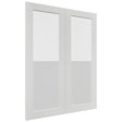Fabuwood Galaxy Frost DS GDW3039 Wall Glass Door, Front View