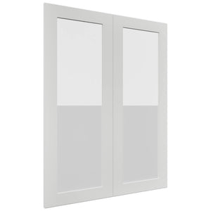 Fabuwood Galaxy Frost DS GDW3039 Wall Glass Door, Front View
