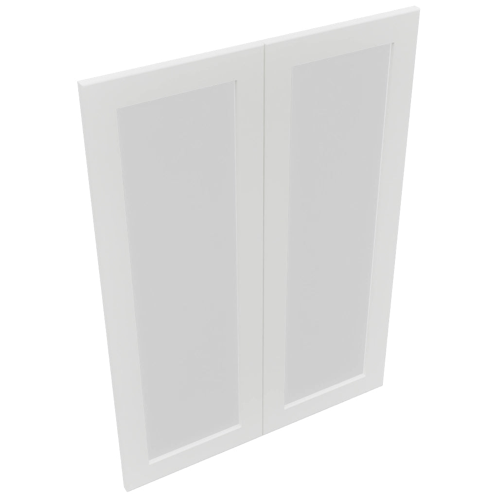 Fabuwood Galaxy Frost DS GDW3042 Wall Glass Door, Top View