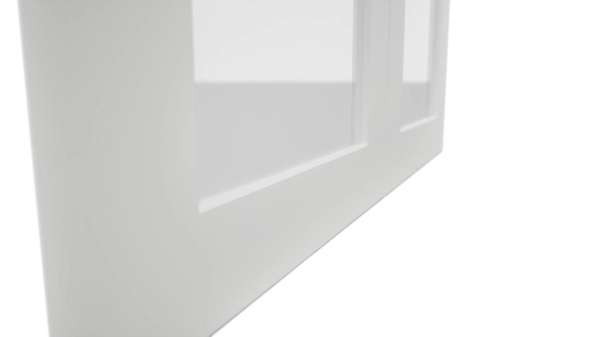 Fabuwood Galaxy Frost DS GDW3042 Wall Glass Door, Detail View