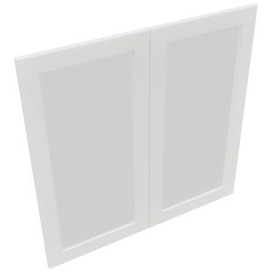 Fabuwood Galaxy Frost DS GDW3636 Wall Glass Door, Top View