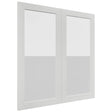 Fabuwood Galaxy Frost DS GDW3639 Wall Glass Door, Front View