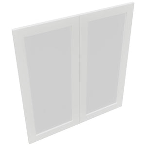 Fabuwood Galaxy Frost DS GDW3639 Wall Glass Door, Top View