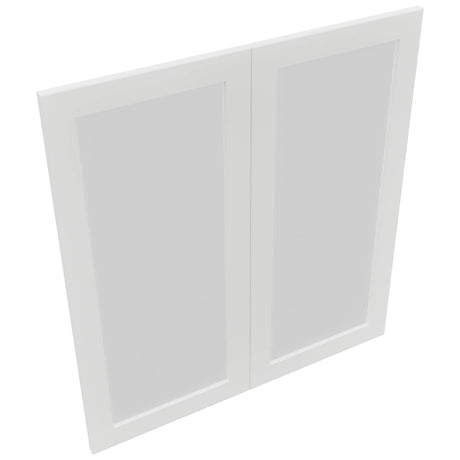 Fabuwood Galaxy Frost DS GDW3639 Wall Glass Door, Top View