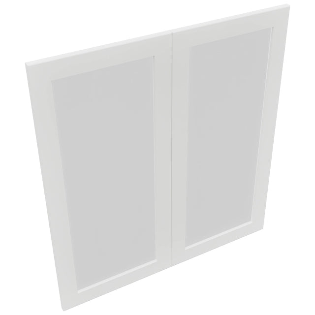 Fabuwood Galaxy Frost DS GDW3639 Wall Glass Door, Top View