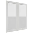 Fabuwood Galaxy Frost DS GDW3642 Wall Glass Door, Front View