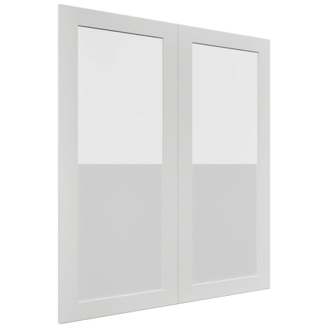 Fabuwood Galaxy Frost DS GDW3642 Wall Glass Door, Front View