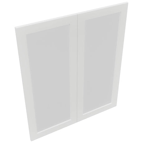 Fabuwood Galaxy Frost DS GDW3642 Wall Glass Door, Top View