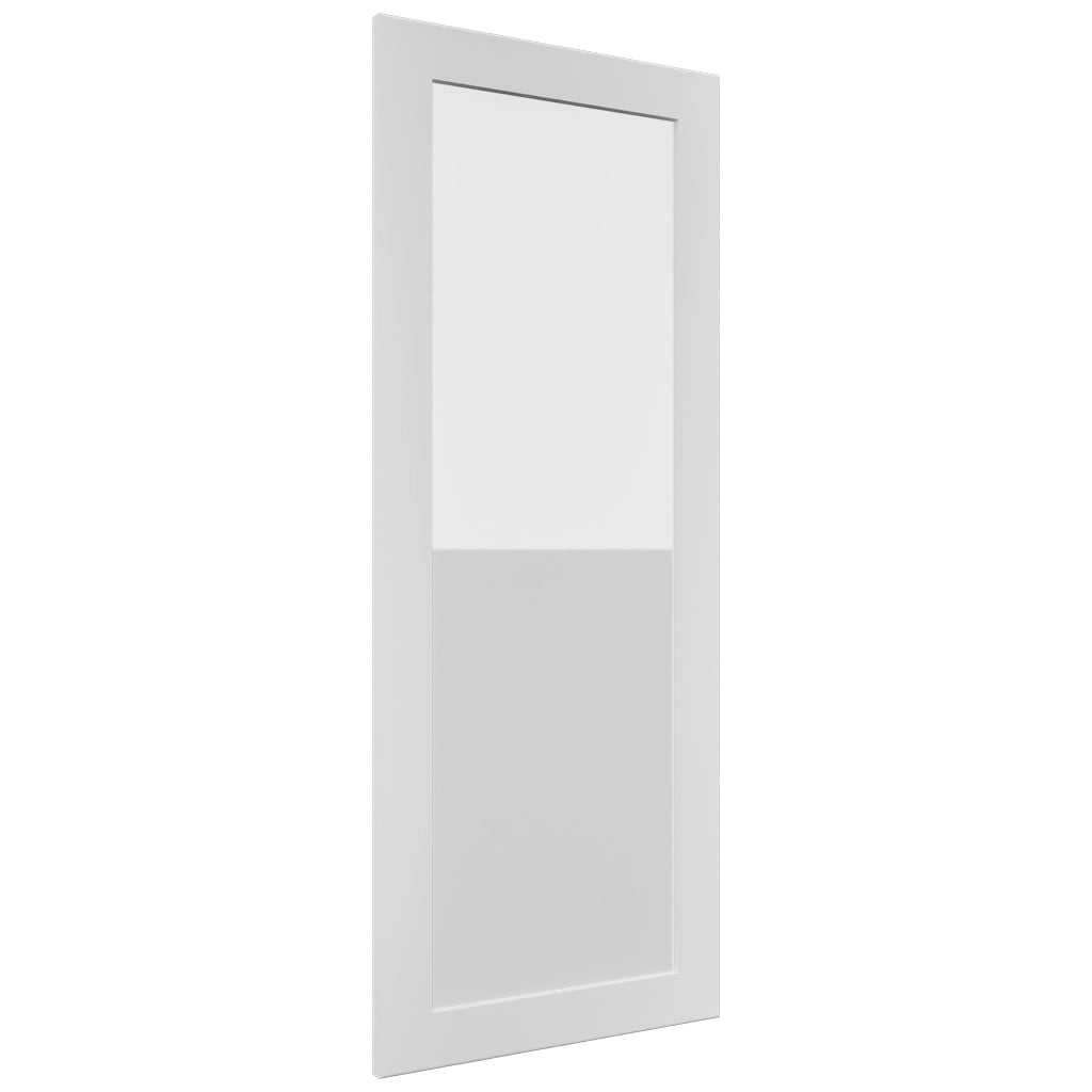 Fabuwood Galaxy Frost DS GDWD1857 Wall Glass Door, Front View