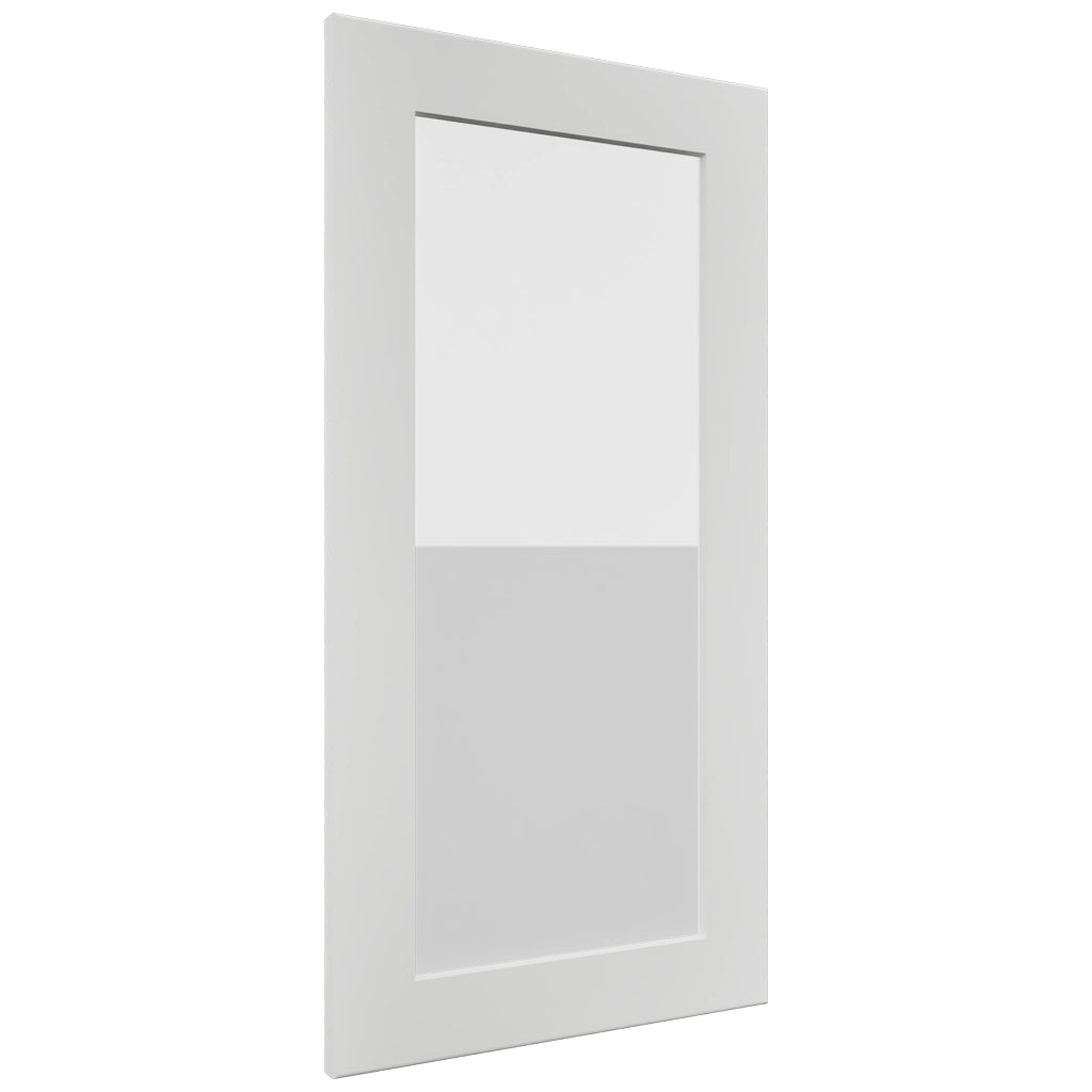Fabuwood Galaxy Frost DS GDWDC2430 Wall Glass Door, Front View