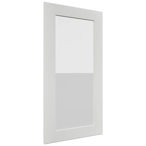 Fabuwood Galaxy Frost DS GDWDC2430 Wall Glass Door, Front View