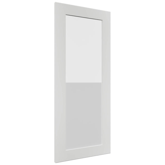 Fabuwood Galaxy Frost DS GDWDC2436 Wall Glass Door, Front View