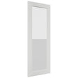 Fabuwood Galaxy Frost DS GDWDC2442 Wall Glass Door, Front View