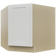 Fabuwood Galaxy Frost DSB36FD Base Corner Diagonal Sink Cabinet, Front View