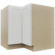 Fabuwood Galaxy Frost LSB36 Base Corner Lazy Susan Cabinet, Front View