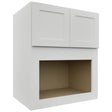 Fabuwood Galaxy Frost MC303621 Wall Microwave Cabinet, Front View