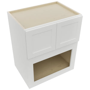 Fabuwood Galaxy Frost MC303621 Wall Microwave Cabinet, Top View