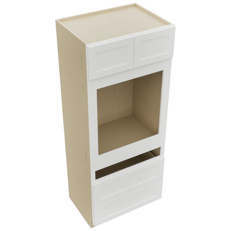Fabuwood Galaxy Frost OC3384C Tall Oven Cabinet Combo, Top View