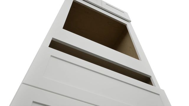 Fabuwood Galaxy Frost OC3384C Tall Oven Cabinet Combo, Detail View