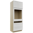Fabuwood Galaxy Frost OC3393C Tall Oven Cabinet Combo, Front View