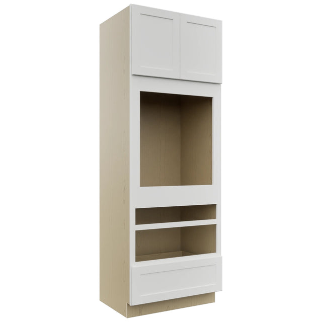 Fabuwood Galaxy Frost OC3393D Tall Oven Cabinet Double, Front View