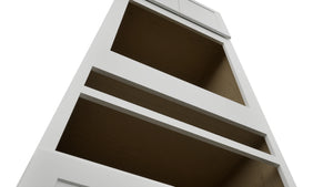Fabuwood Galaxy Frost OC3393D Tall Oven Cabinet Double, Detail View